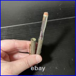 FOR PARTS Parker Sterling Silver Rollerball & Fountain Pen 14k Nib & Pencil