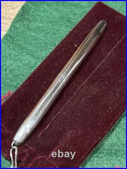 Fisher Sterling Silver Space Pen Pendant Necklace