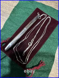 Fisher Sterling Silver Space Pen Pendant Necklace