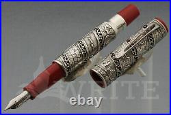 Fountain Pen Omas Jerusalem 3000 Limited Edition 046/3000 Nib M Complete Box