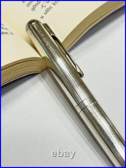 Fountain Pen Sterling Silver 925 Iridium Point
