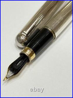 Fountain Pen Sterling Silver 925 Iridium Point
