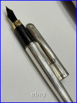 Fountain Pen Sterling Silver 925 Iridium Point
