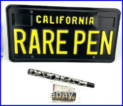 GRAIL SETH CROCKER by Aikin Lambert Fountain Pen STERLING SILVER BLOW FILLER WOW