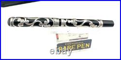 GRAIL SETH CROCKER by Aikin Lambert Fountain Pen STERLING SILVER BLOW FILLER WOW