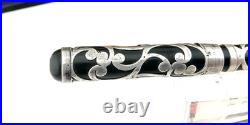 GRAIL SETH CROCKER by Aikin Lambert Fountain Pen STERLING SILVER BLOW FILLER WOW