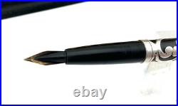 GRAIL SETH CROCKER by Aikin Lambert Fountain Pen STERLING SILVER BLOW FILLER WOW
