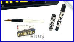 GRAIL SETH CROCKER by Aikin Lambert Fountain Pen STERLING SILVER BLOW FILLER WOW
