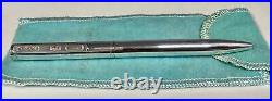 Genuine Tiffany & Co 1837 Sterling Silver 925 Twist Ballpoint Pen