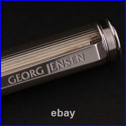 Georg Jensen Sterling Ball Point Pen. Bespoke. Writing Instruments. 3585127. NEW