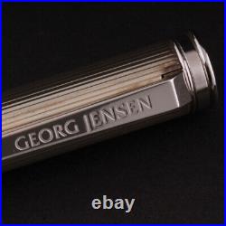 Georg Jensen Sterling Ball Point Pen. Bespoke. Writing Instruments. 3585144. NEW