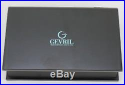 Gevril GEV-F-1146 Special Edition Sterling Silver Beige Fountain Pen NIB