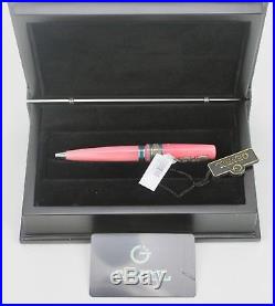 Gevril GEV-R-1147 Special Edition Sterling Silver Pink Rollerball Pen NIB