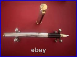 Goldenrose Vintage Style 925 Sterling Silver Ballpoint Pen