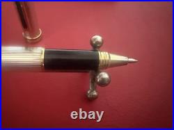 Goldenrose Vintage Style 925 Sterling Silver Ballpoint Pen