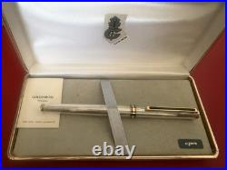 Goldenrose Vintage Style 925 Sterling Silver Ballpoint Pen