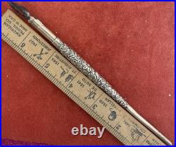 Gorgeous Gorham Sterling Early Dip Pen Repousse Flowers