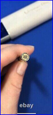 Gorgeous Swiss Made Christian Dior Sterling Silver. 925 Ballpoint Pen Gold Plate