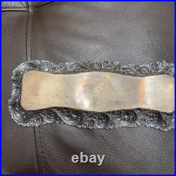 Gorgeous Victorian NY Sterling Silver pen Tray c. 1870