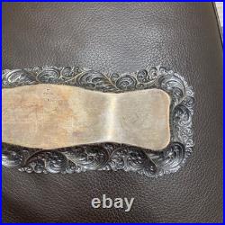 Gorgeous Victorian NY Sterling Silver pen Tray c. 1870