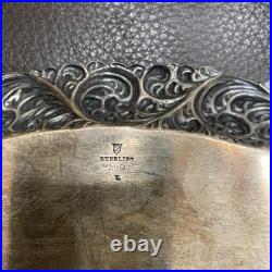 Gorgeous Victorian NY Sterling Silver pen Tray c. 1870