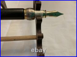 Grifos Alias Ex Alio Alpine Stone Fountain Pen With Sterling Silver And 18k Nib