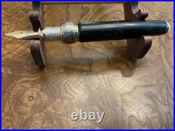 Grifos Alias Ex Alio Alpine Stone Fountain Pen With Sterling Silver And 18k Nib