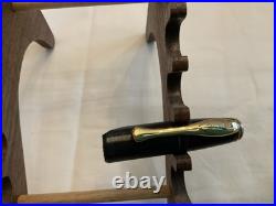 Grifos Alias Ex Alio Alpine Stone Fountain Pen With Sterling Silver And 18k Nib