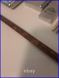 Group Of Rare Lighters/ & Sterling Pens/old Chinese Pipe