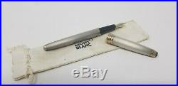 Guaranteed Genuine Montblanc 4810 18k Gold & 925 Sterling Silver Fountain Pen