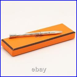 HERMES Ballpoint Pen Sterling Silver 925 Japan Used