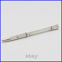 HERMES Ballpoint Pen Sterling Silver 925 Japan Used