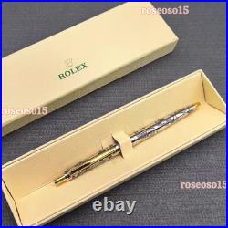 HOT Rolex Silver Gold Finish Ballpoint Pen New Perfect Gift New With Box