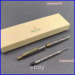 HOT Rolex Silver Gold Finish Ballpoint Pen New Perfect Gift New With Box