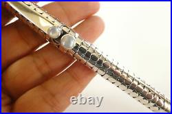 Handmade Mother of Pearl 925 Sterling Silver Ballpoint Writing Pen