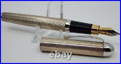 Harcourt Sterling Silver Fountain Pen With Irridium Tip