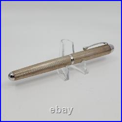 Harcourt Sterling Silver Fountain Pen With Irridium Tip