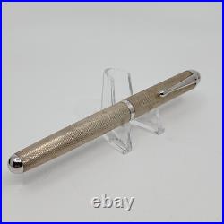 Harcourt Sterling Silver Fountain Pen With Irridium Tip