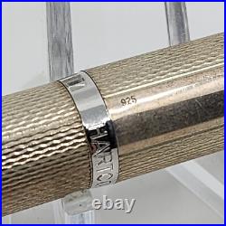 Harcourt Sterling Silver Fountain Pen With Irridium Tip