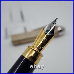 Harcourt Sterling Silver Fountain Pen With Irridium Tip
