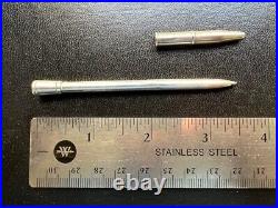 Hermes Authentic Mini Ballpoint Pen Silver 925 w Cap