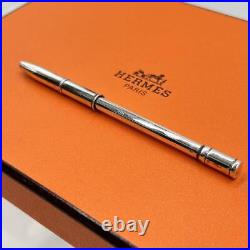 Hermes Notebook Ballpoint Pen Silver 925 Agenda