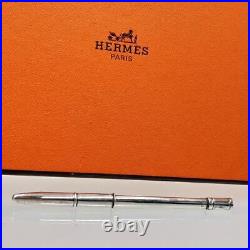 Hermes Notebook Ballpoint Pen Silver 925 Agenda