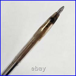 Hermes Silver Ballpoint Pen With Chain Sterling