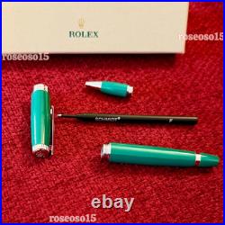 Hot Rolex Emerald Executive Green Rollerball Pen AD VIP Gift New With Box