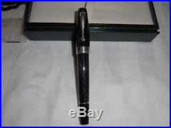 INK PEN Montegrappa 1912 Ballpoint Pen withBox Paperwork Sterling Silver Italy