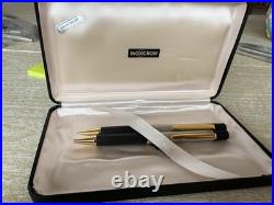 Inoxocrom Sterling Silver Pen & pencil In Display Case Made In Italy, New