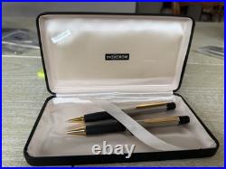 Inoxocrom Sterling Silver Pen & pencil In Display Case Made In Italy, New