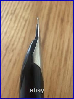 JAPAN PILOT Sterling Silver 1975 vintage 18K nib size F fountain pen