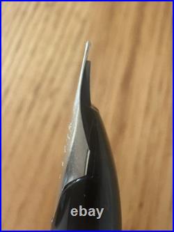 JAPAN PILOT Sterling Silver 1975 vintage 18K nib size F fountain pen